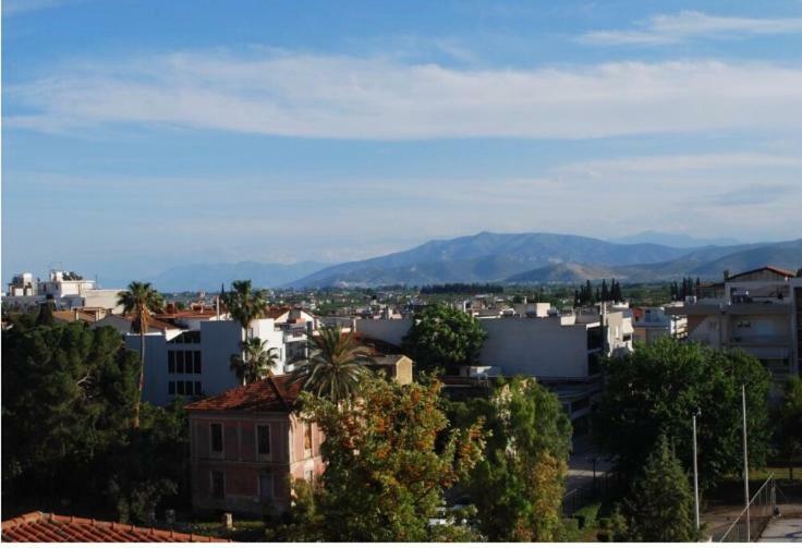Central Flat In Argos With A View On Nafplio Exterior photo